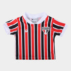 Torcida Baby São Paulo Sublimado Conjunto Bebê Menino
