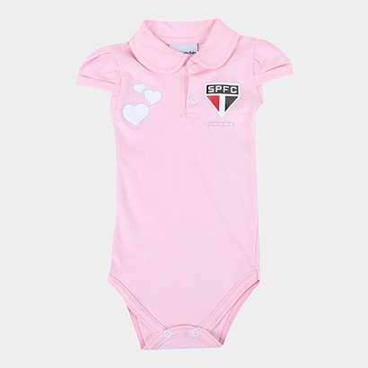 Torcida Baby São Paulo Polo Body Bebê Unissex
