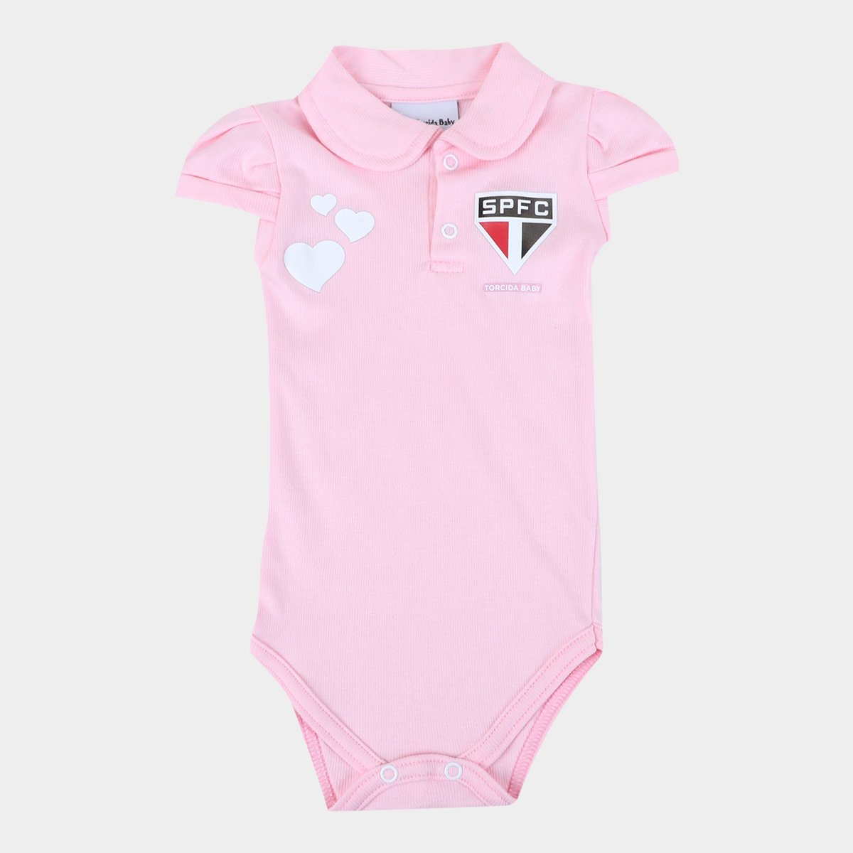 Torcida Baby São Paulo Polo Body Bebê Unissex