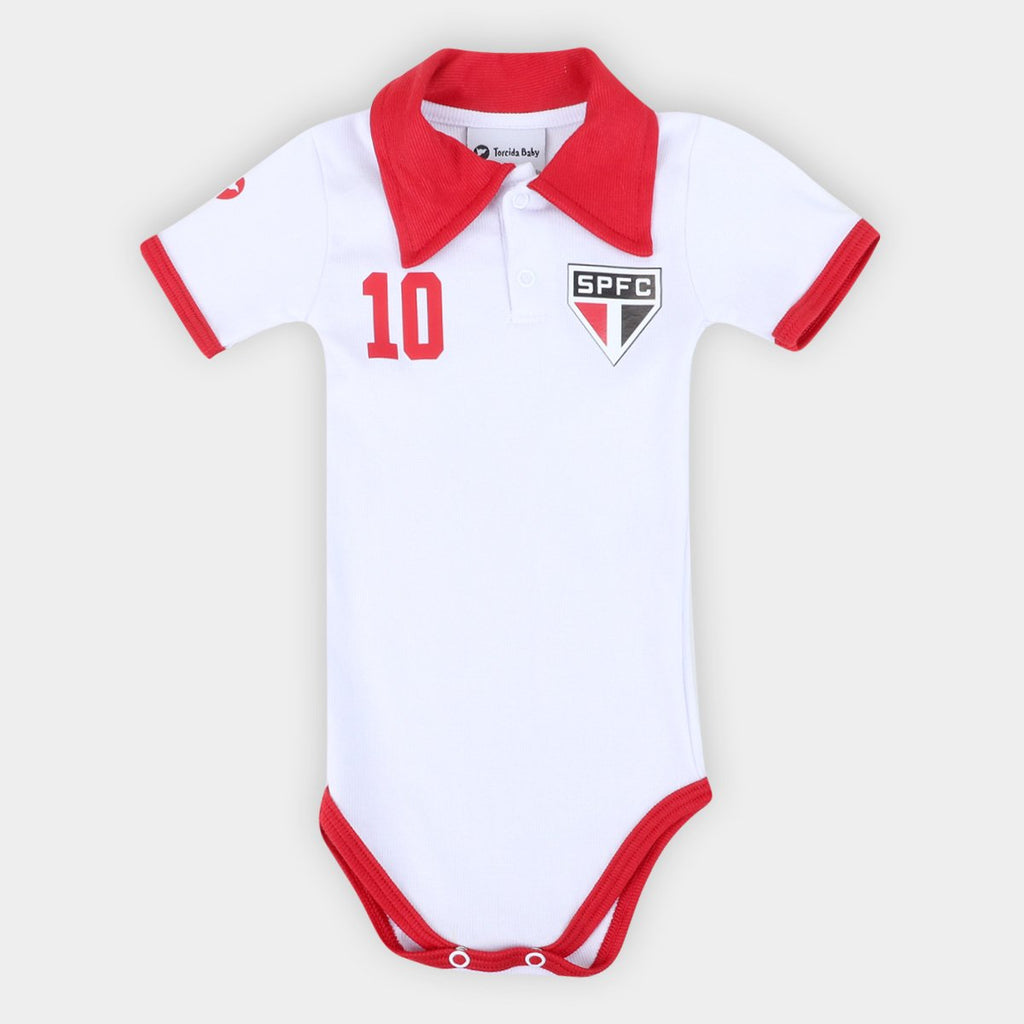 Torcida Baby São Paulo Polo Body Bebê Unissex