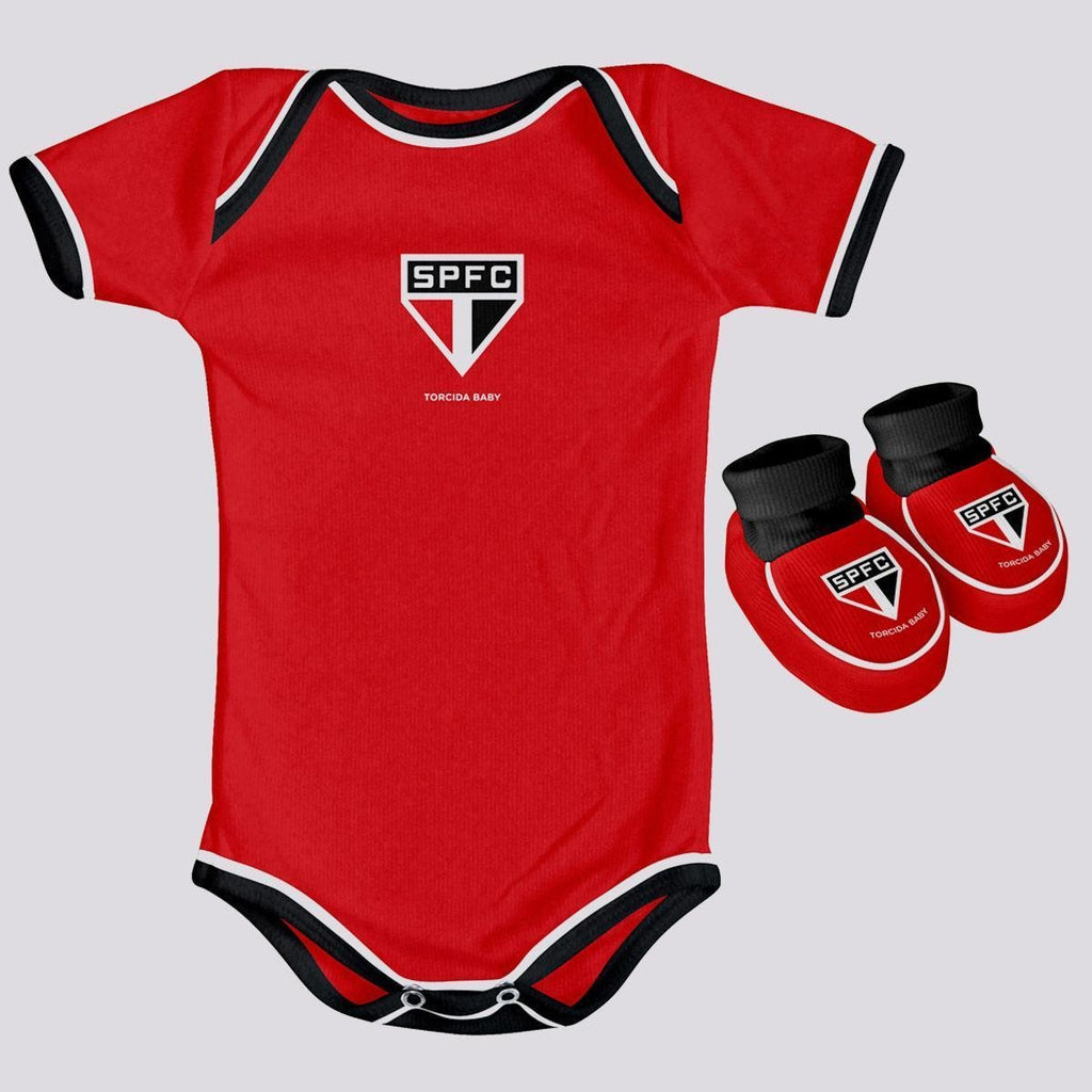 Torcida Baby São Paulo Kit Body Infantil Masculino