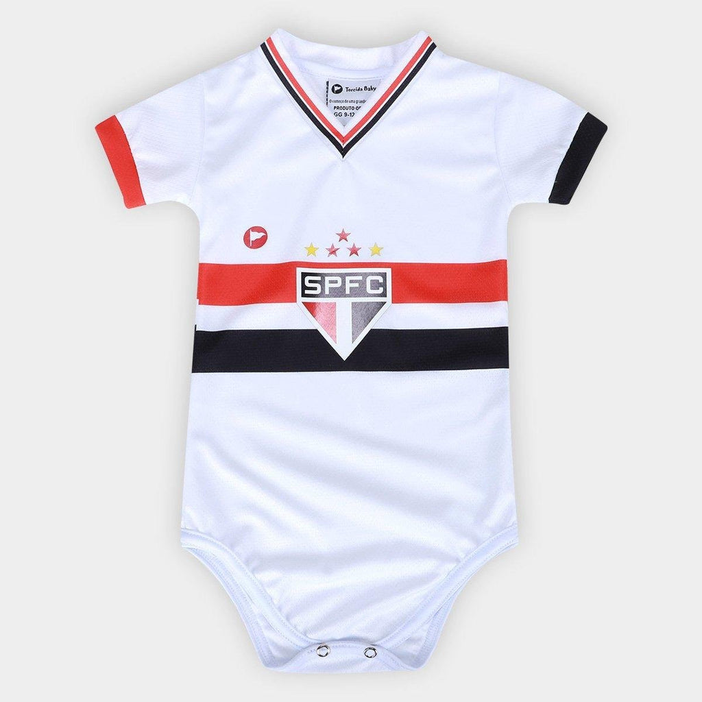 Body São Paulo Premium Infantil Torcida Baby Torcedor