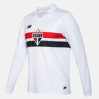 Camisa São Paulo I 2024 Masculina New Balance Manga Longa