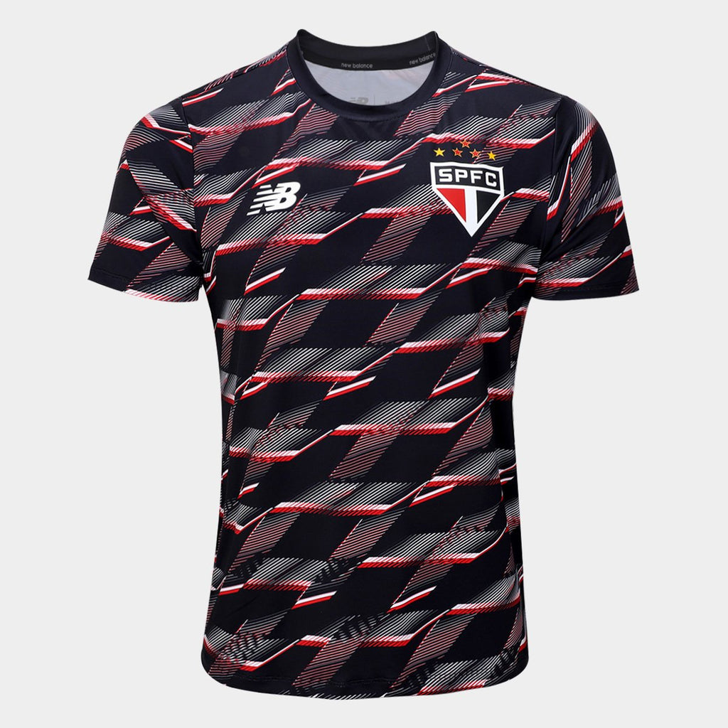 New Balance São Paulo 24/25 Pré Jogo Camisa Jogador Masculina