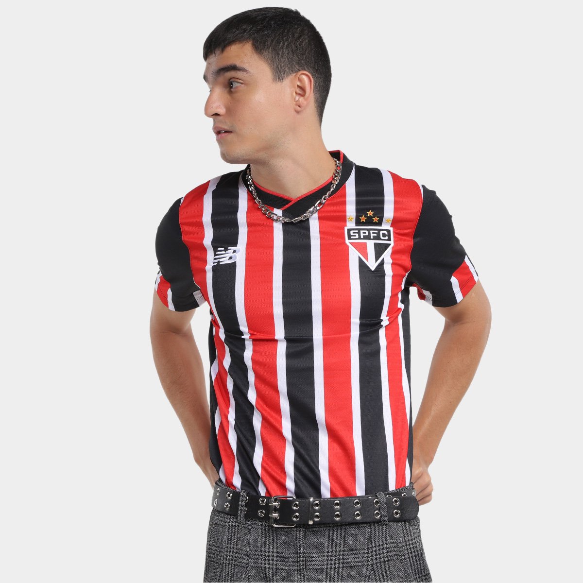 New Balance São Paulo II 24/25 Camisa Torcedor Masculina