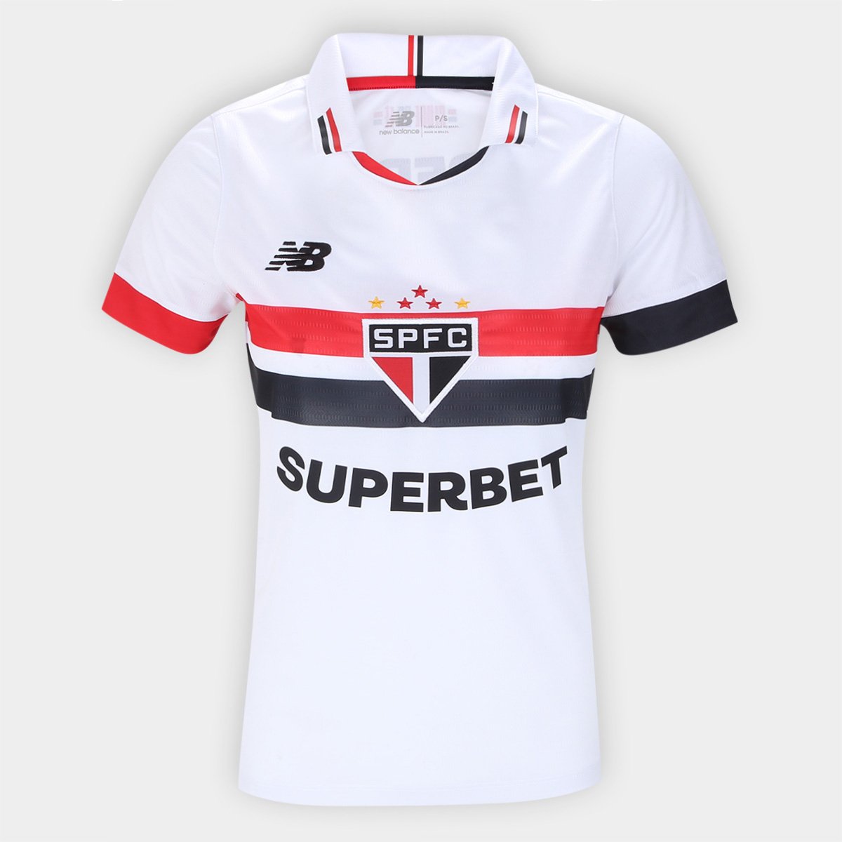 Camisa São Paulo I 24/25 Feminina New Balance Torcedor