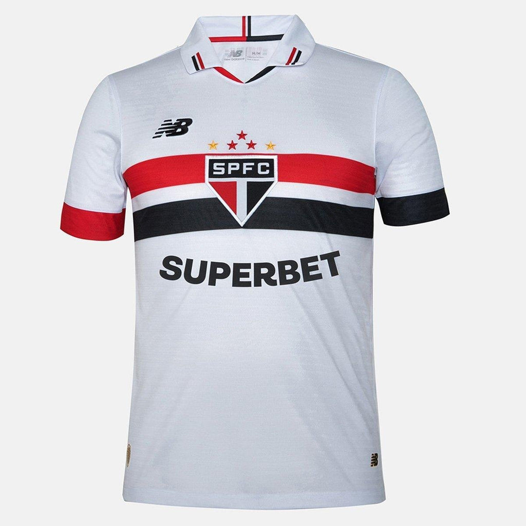 New Balance São Paulo I 24/25 Camisa Torcedor Masculina