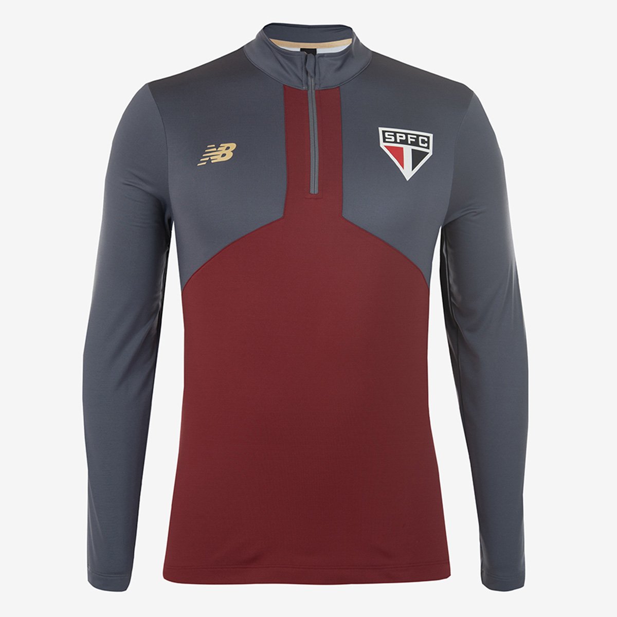 Blusa São Paulo Treino 25/26 Masculina New Balance