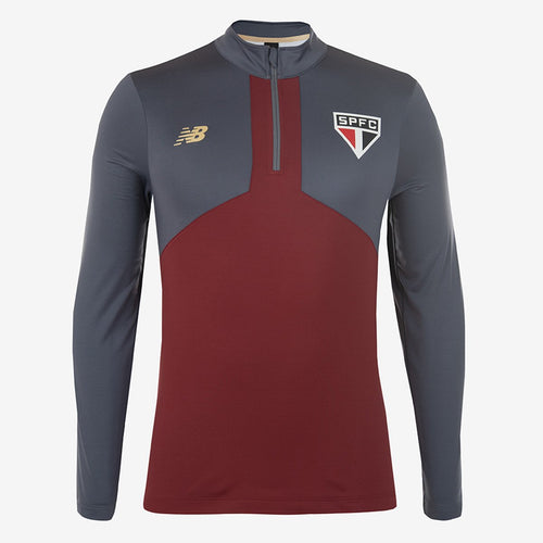 Blusa São Paulo Treino 25/26 Masculina New Balance