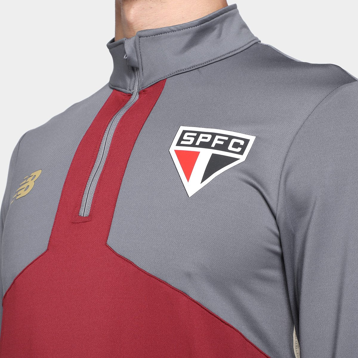 Blusa São Paulo Treino 25/26 Masculina New Balance