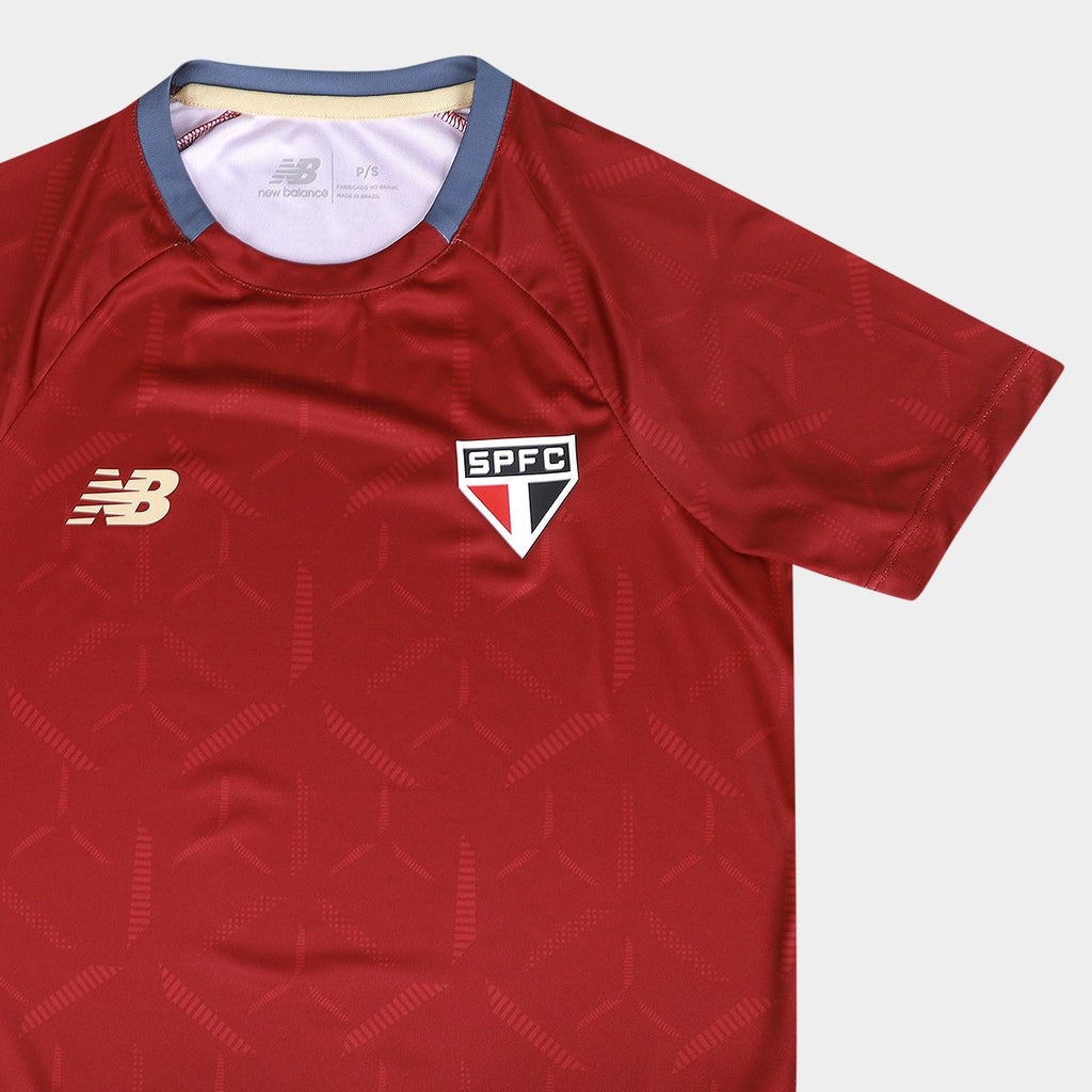 New Balance São Paulo 25/26 Treino Camisa Jogador Feminina