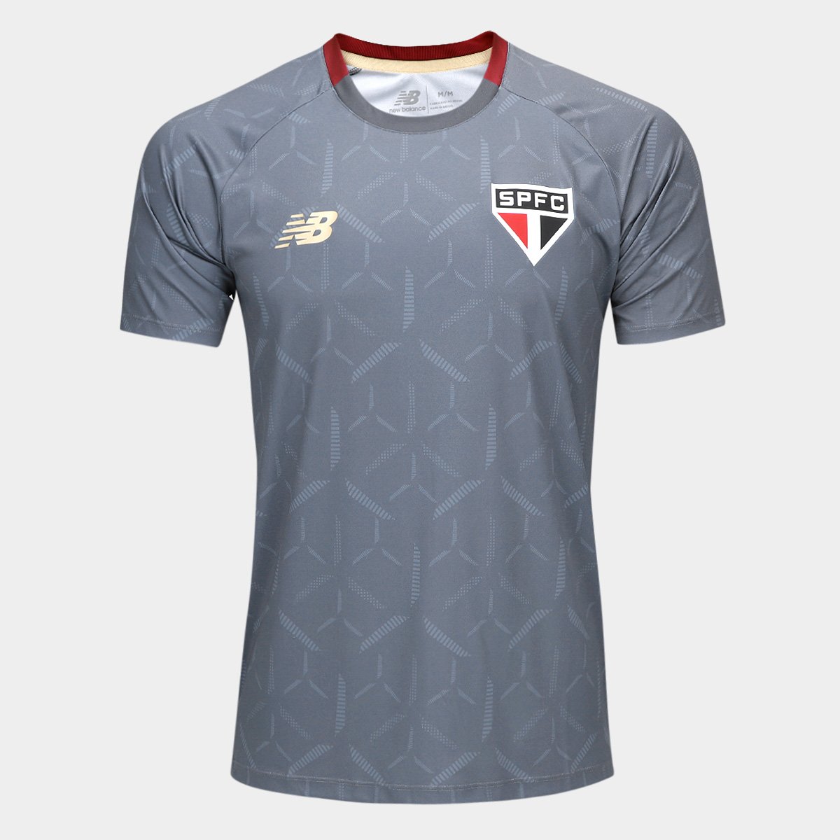 Camisa São Paulo Treino 25/26 Masculina New Balance Jogador