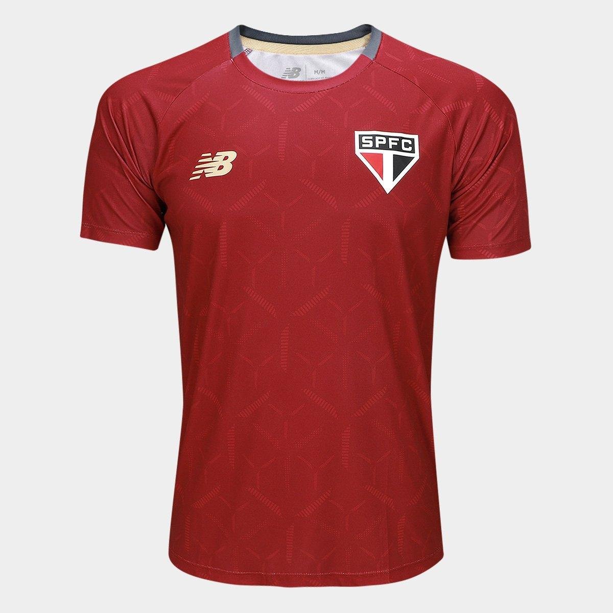 Camisa São Paulo Treino 25/26 Masculina New Balance Jogador
