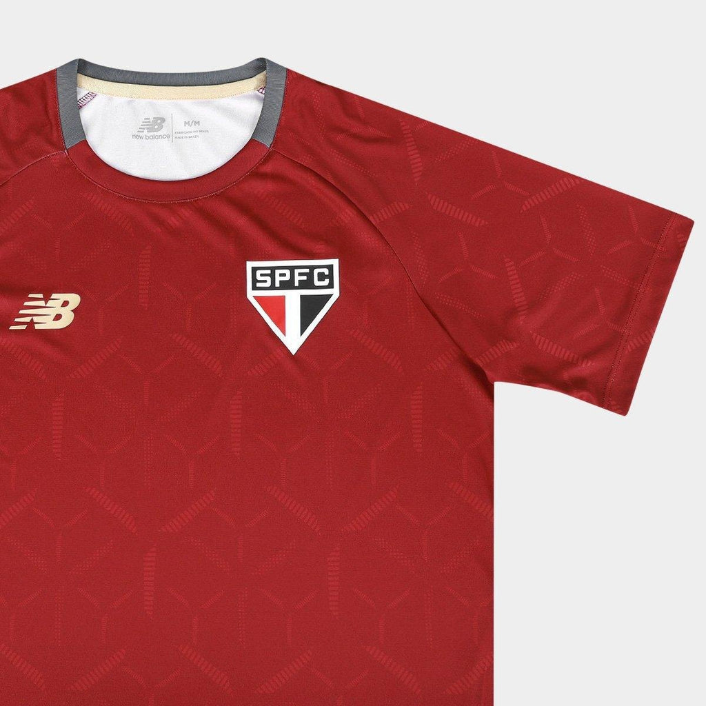 New Balance São Paulo 25/26 Treino Camisa Jogador Masculina
