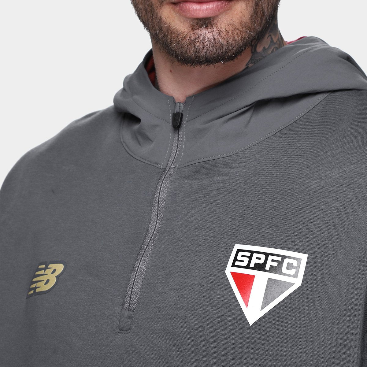 Moletom São Paulo Viagem 25/26 Masculino New Balance