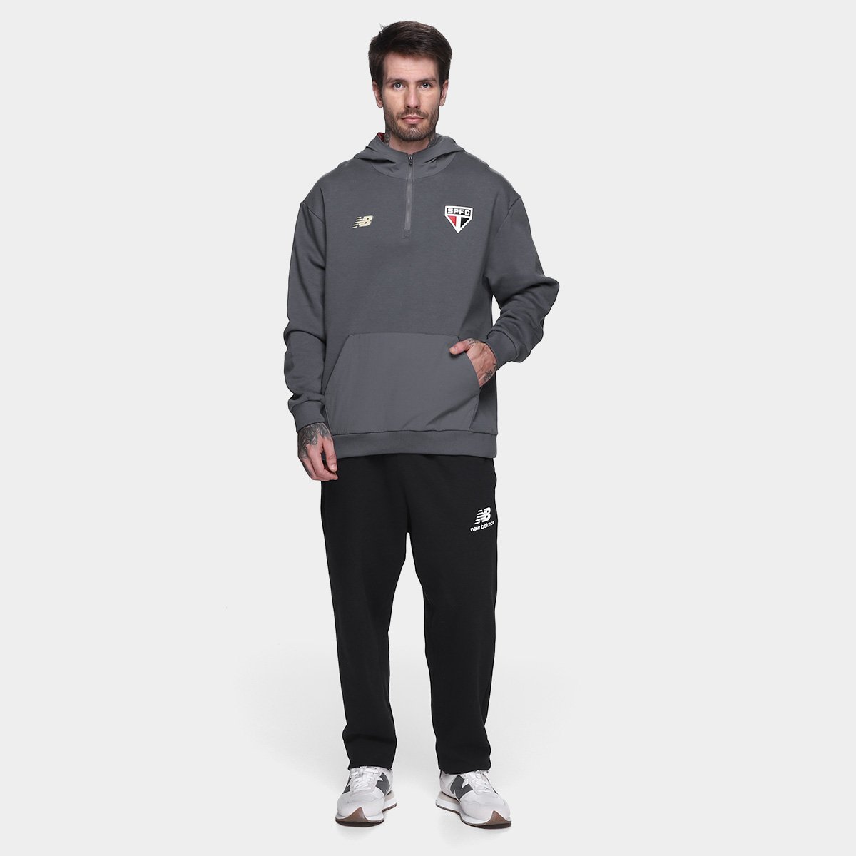 Moletom São Paulo Viagem 25/26 Masculino New Balance