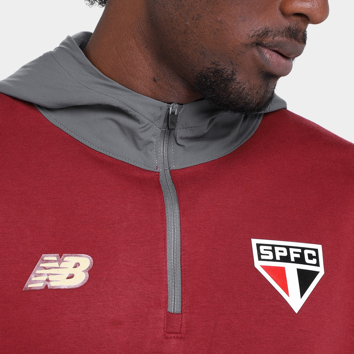 Moletom São Paulo Viagem 25/26 Masculino New Balance