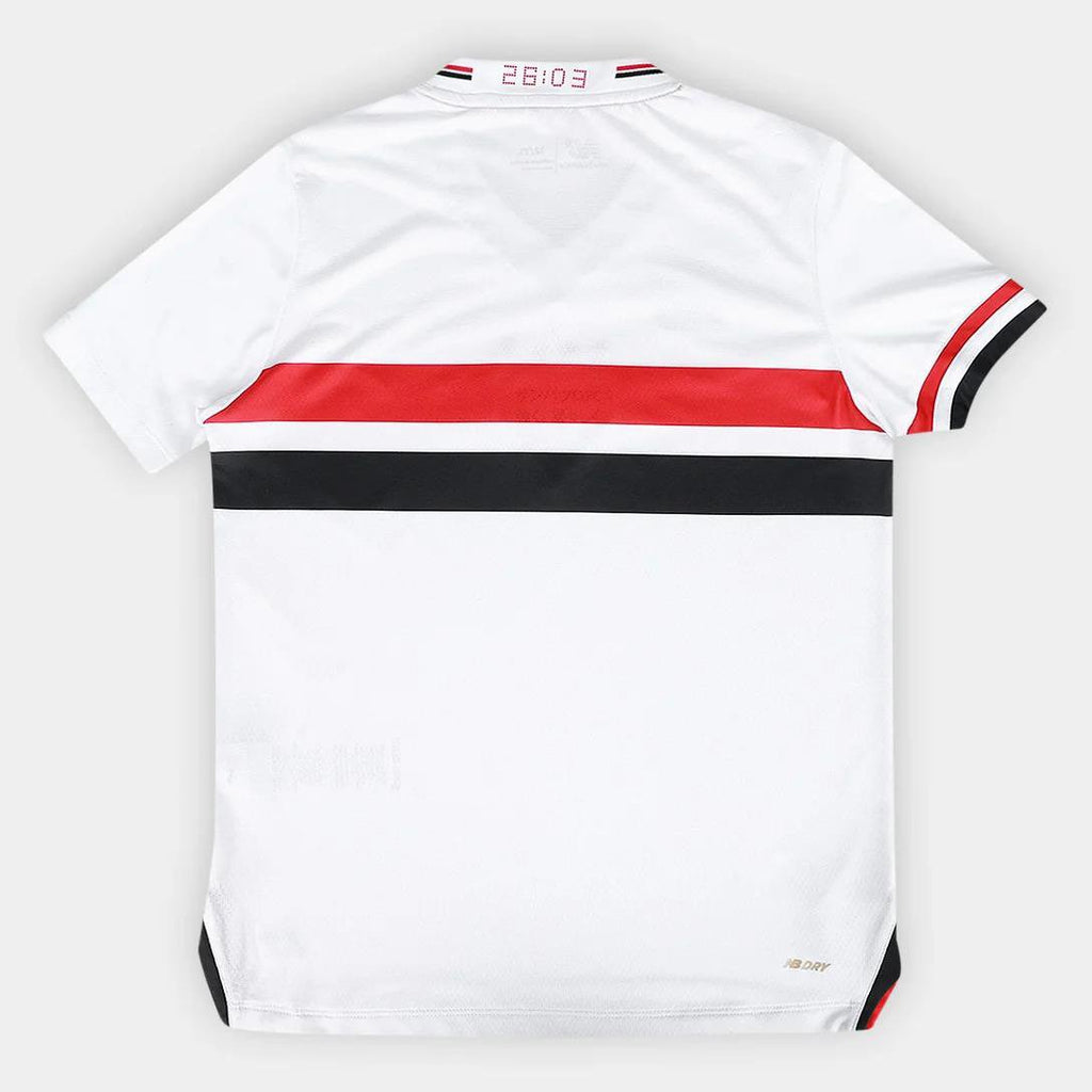 Camisa São Paulo I 25/26 Infantil New Balance Torcedor