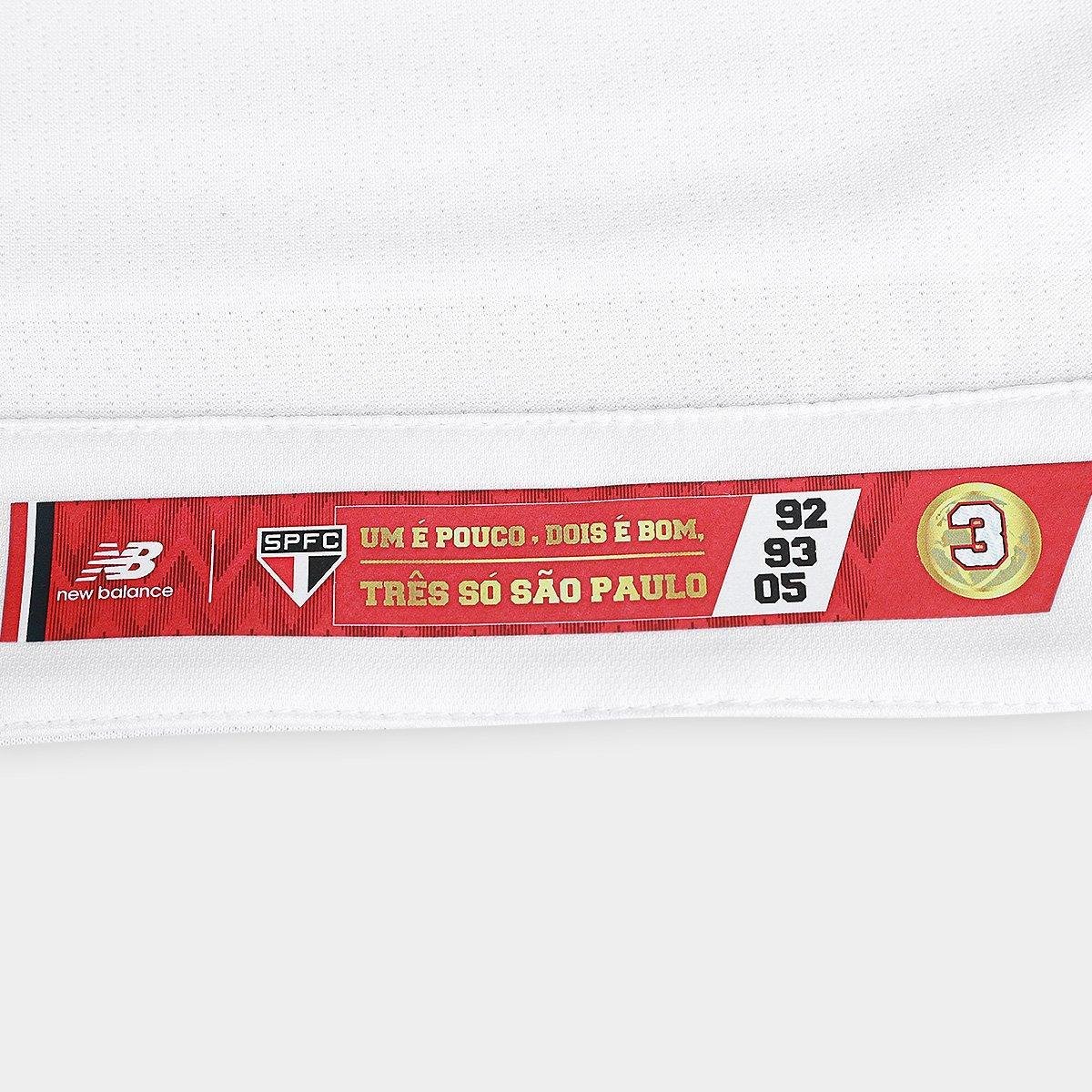 Camisa São Paulo I 25/26 Masculina New Balance Jogador