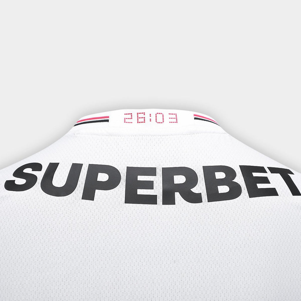 Camisa São Paulo I 25/26 Masculina New Balance Jogador