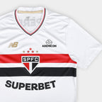 Camisa São Paulo I 25/26 Masculina New Balance Jogador
