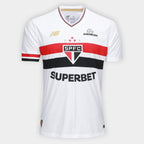 Camisa São Paulo I 25/26 Masculina New Balance Torcedor
