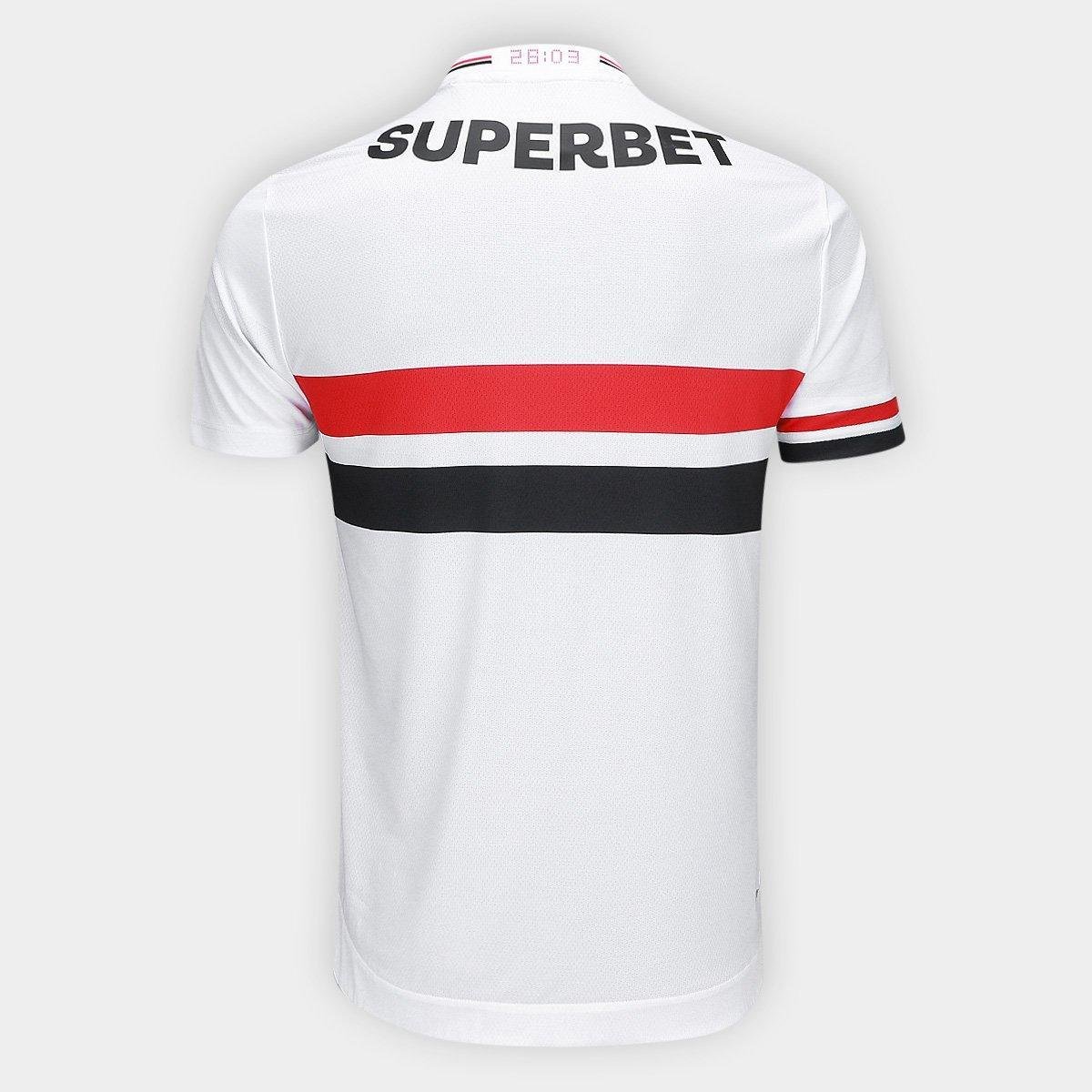 Camisa São Paulo I 25/26 Masculina New Balance Torcedor