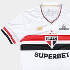Camisa São Paulo I 25/26 Masculina New Balance Torcedor