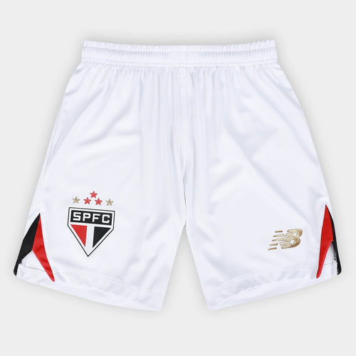 Calção São Paulo Treino 25/26 Infantil New Balance Torcedor