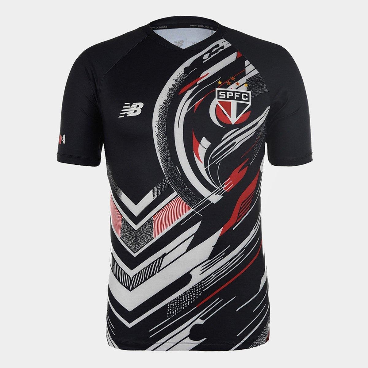 Camisa São Paulo Pré Jogo 25/26 Masculina New Balance Jogador