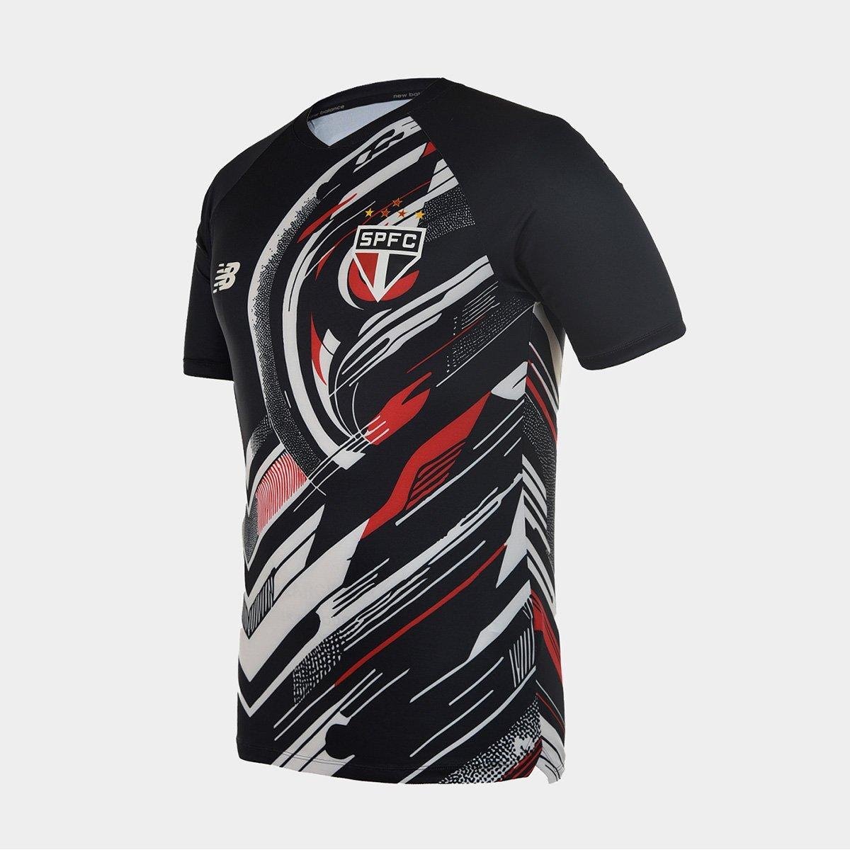 Camisa São Paulo Pré Jogo 25/26 Masculina New Balance Jogador