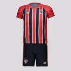 Kit São Paulo II 2025 Infantil New Balance Torcedor