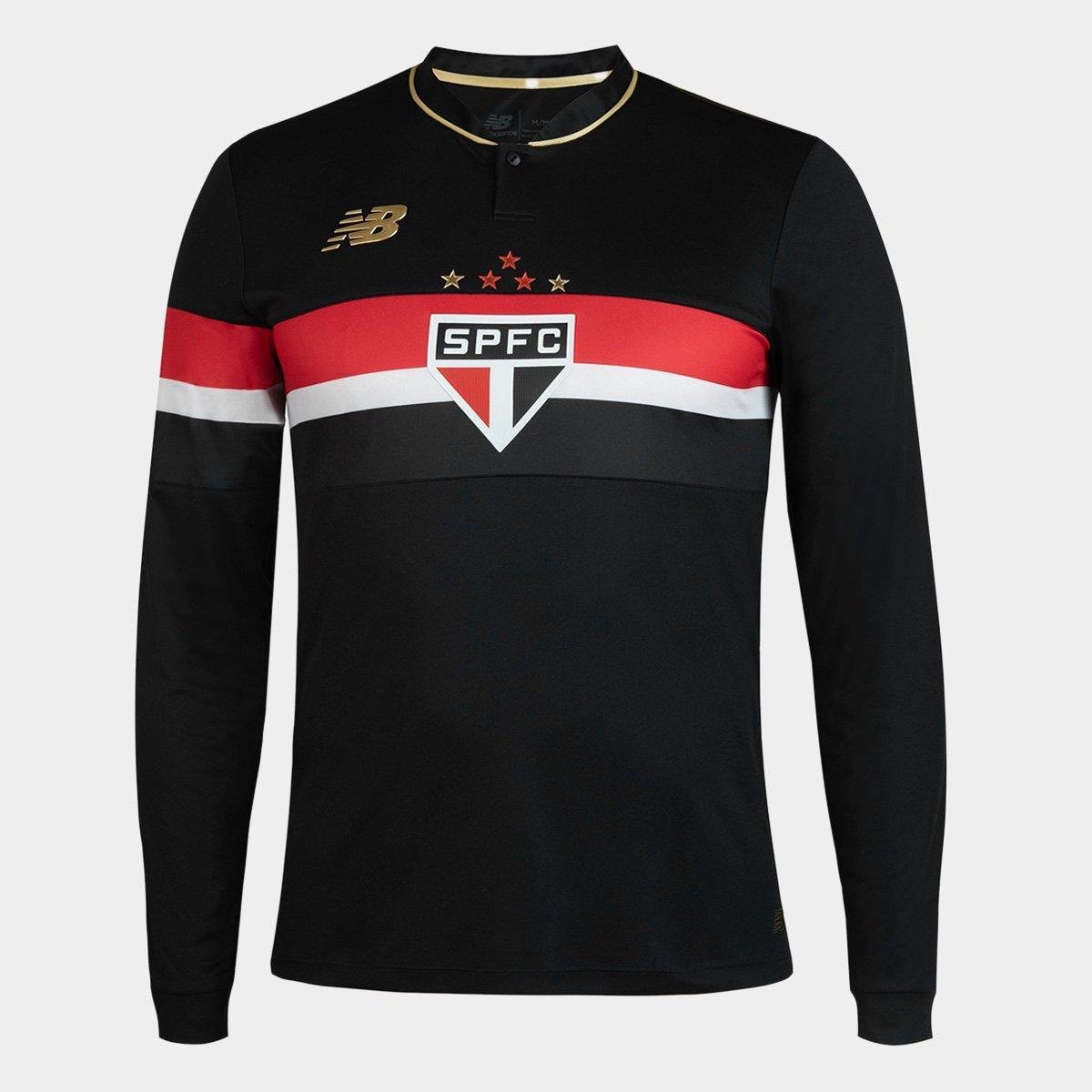 New Balance São Paulo III 25/26 Jogador Camisa Manga Longa Masculina
