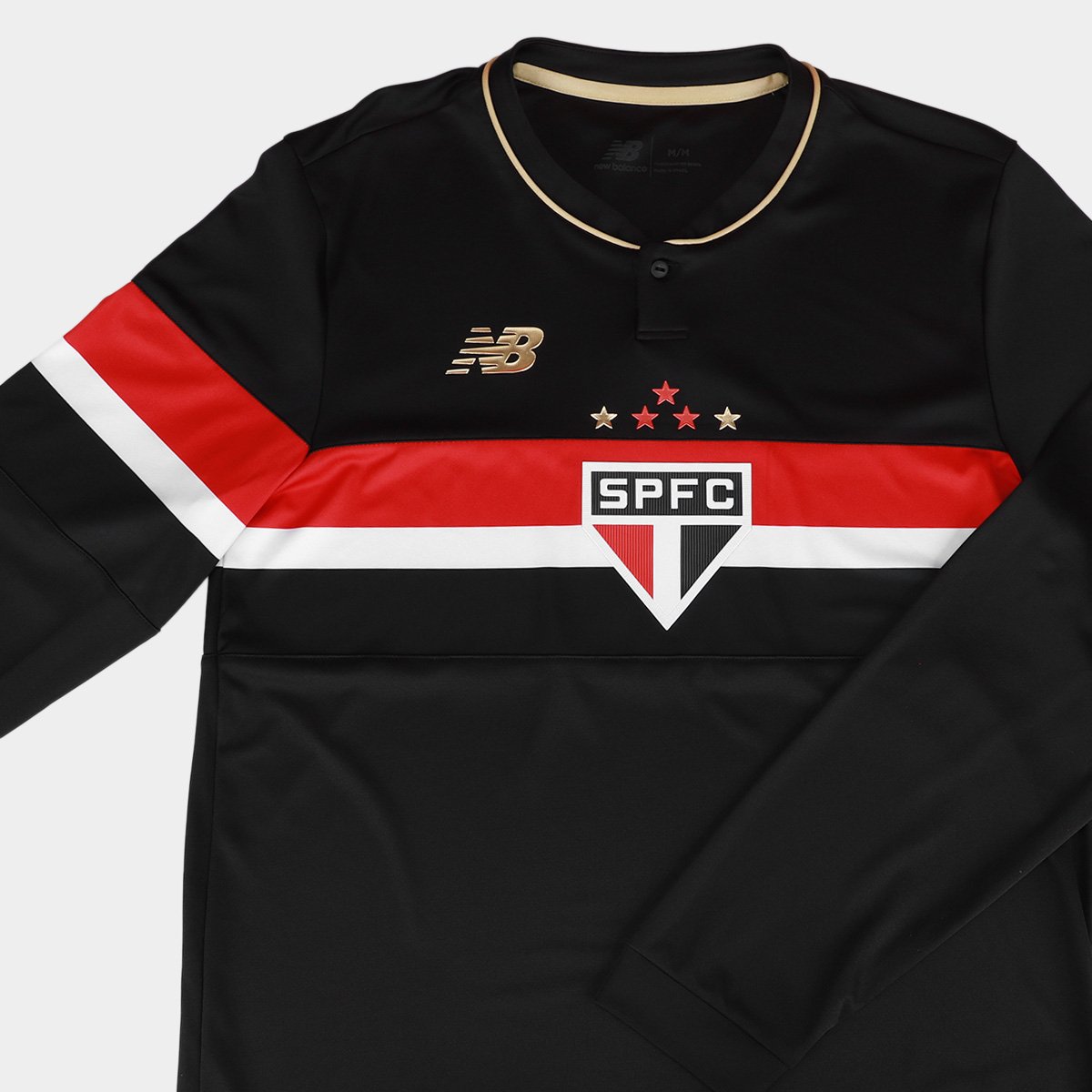New Balance São Paulo III 25/26 Jogador Camisa Manga Longa Masculina