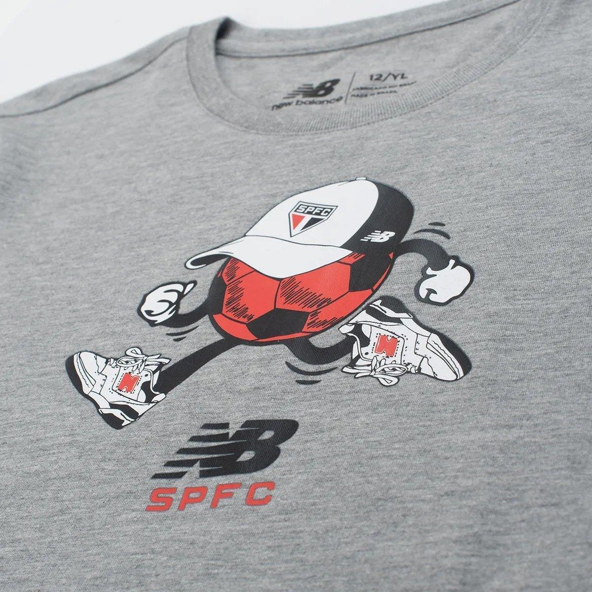 New Balance São Paulo 550 Camiseta Infantil Unissex