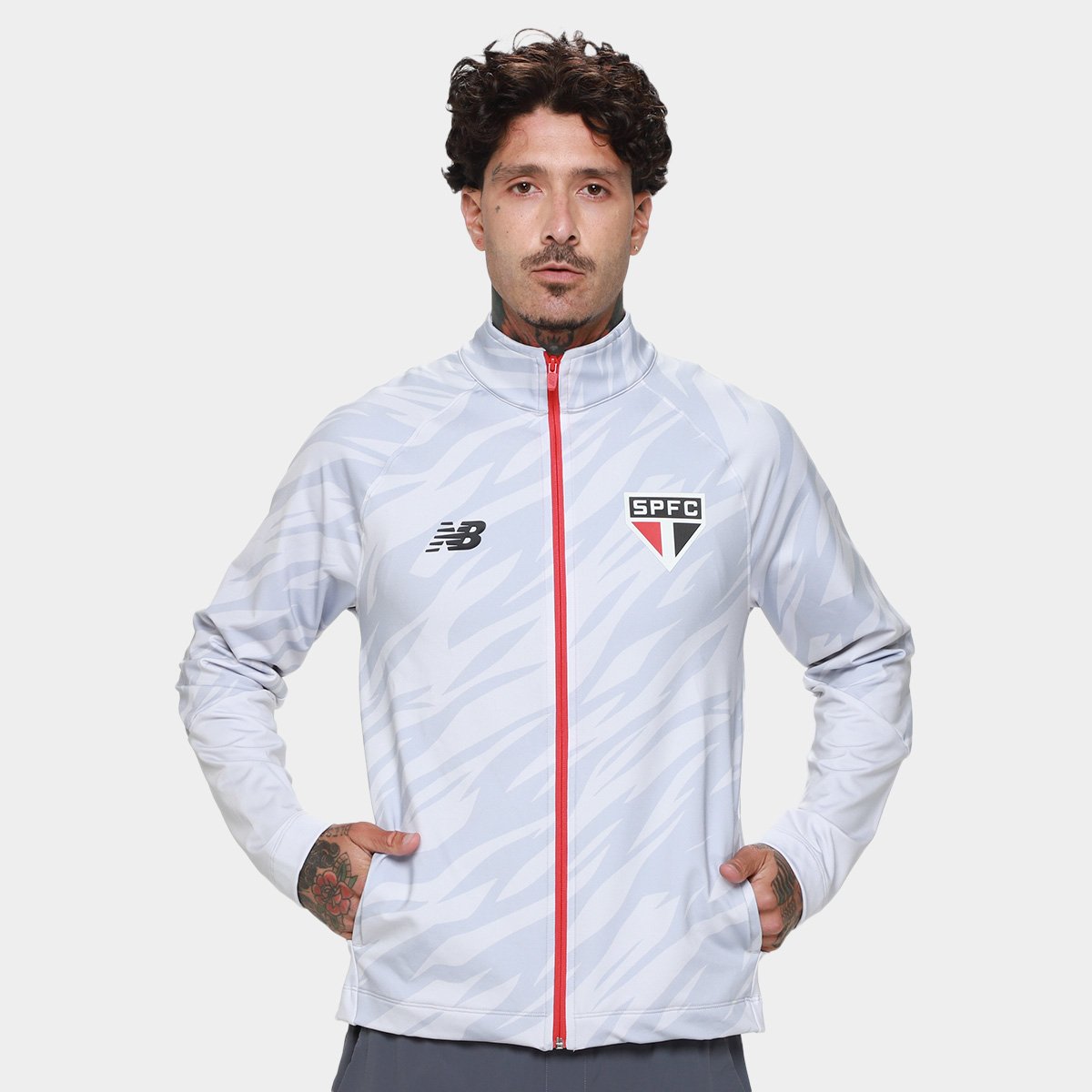 New Balance São Paulo Pré Jogo 26/27 Jaqueta Masculina