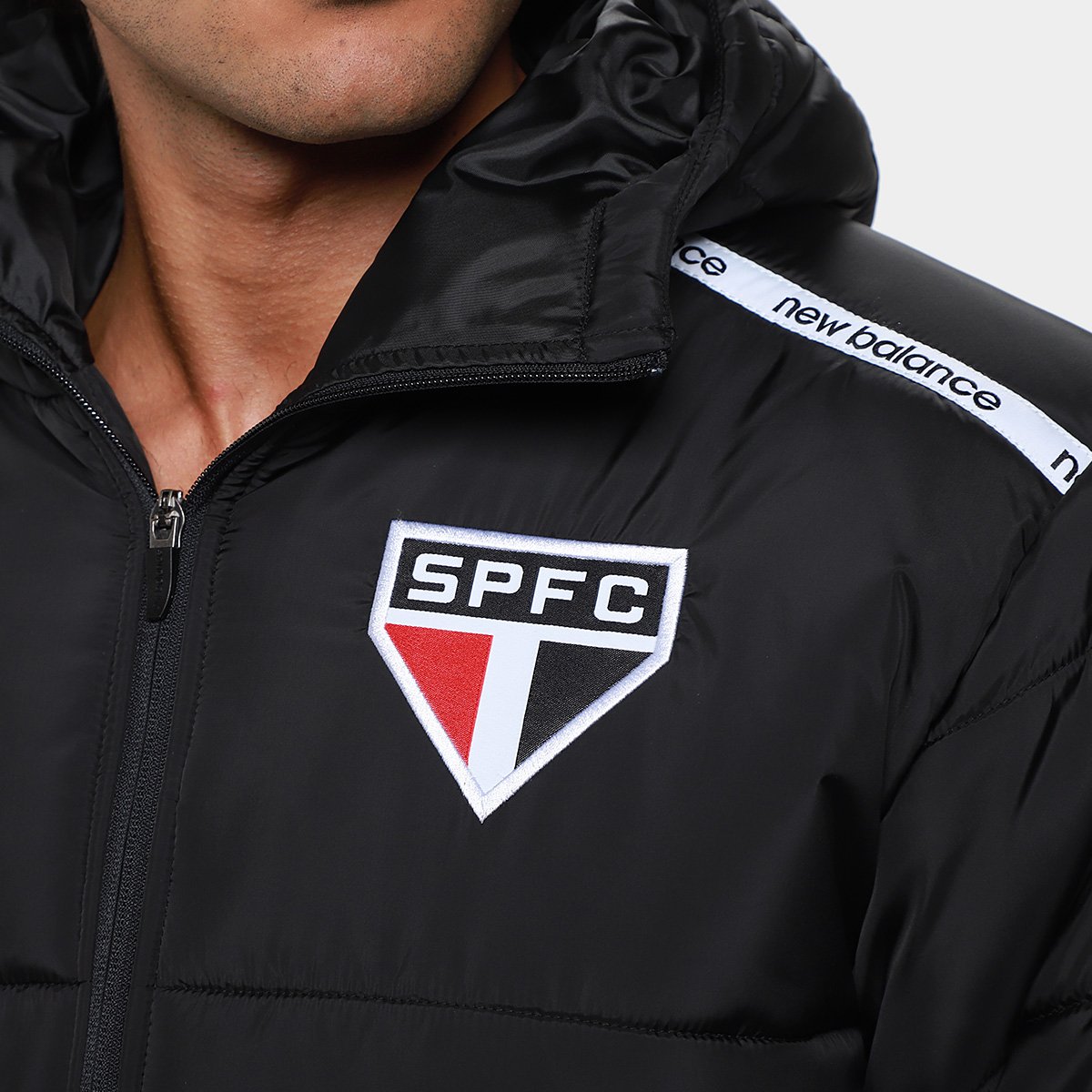 New Balance São Paulo 26/27 Puffer Parka Jaqueta Masculina