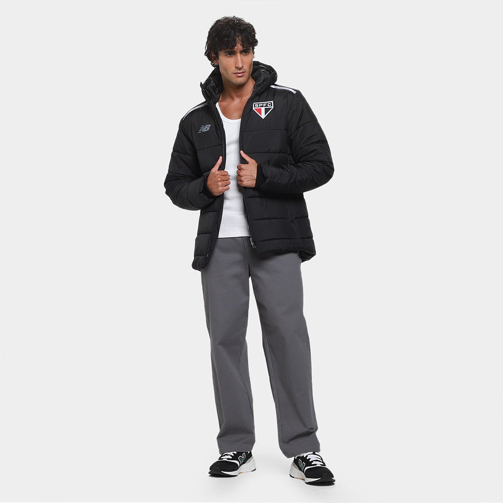 New Balance São Paulo 26/27 Puffer Parka Jaqueta Masculina