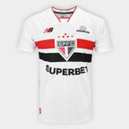 Camisa São Paulo I 26/27 Masculina New Balance Jogador
