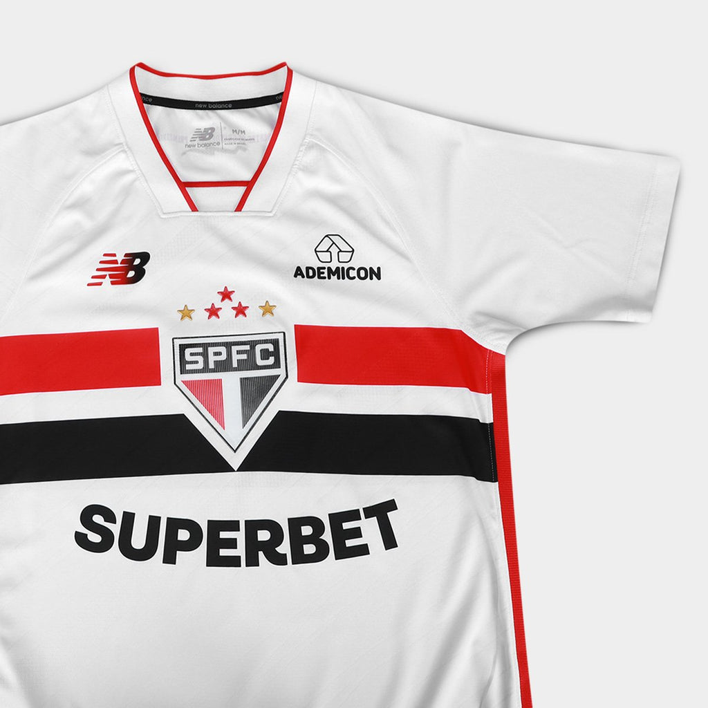 Camisa São Paulo I 26/27 Masculina New Balance Jogador