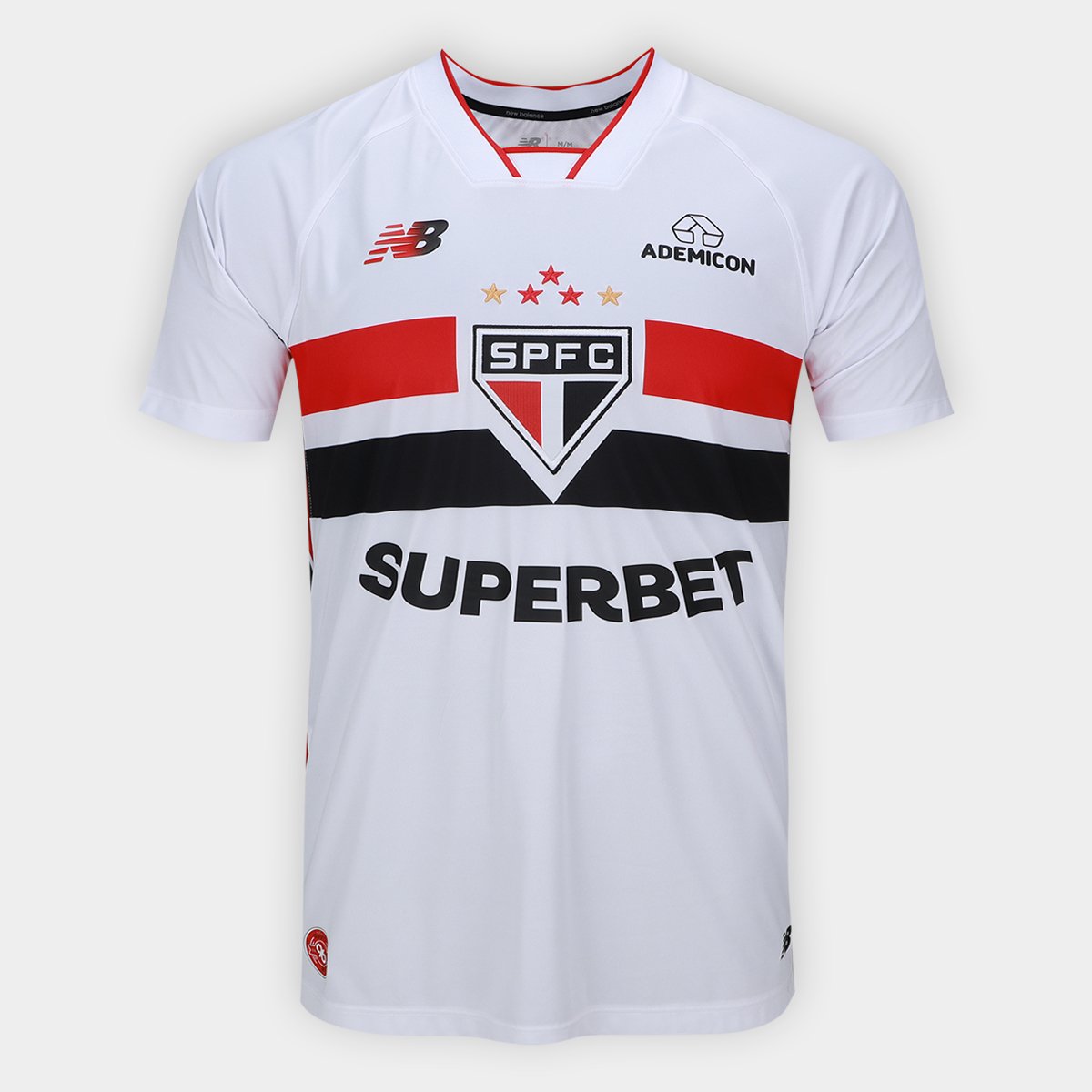 Camisa São Paulo I 26/27 Masculina New Balance Torcedor