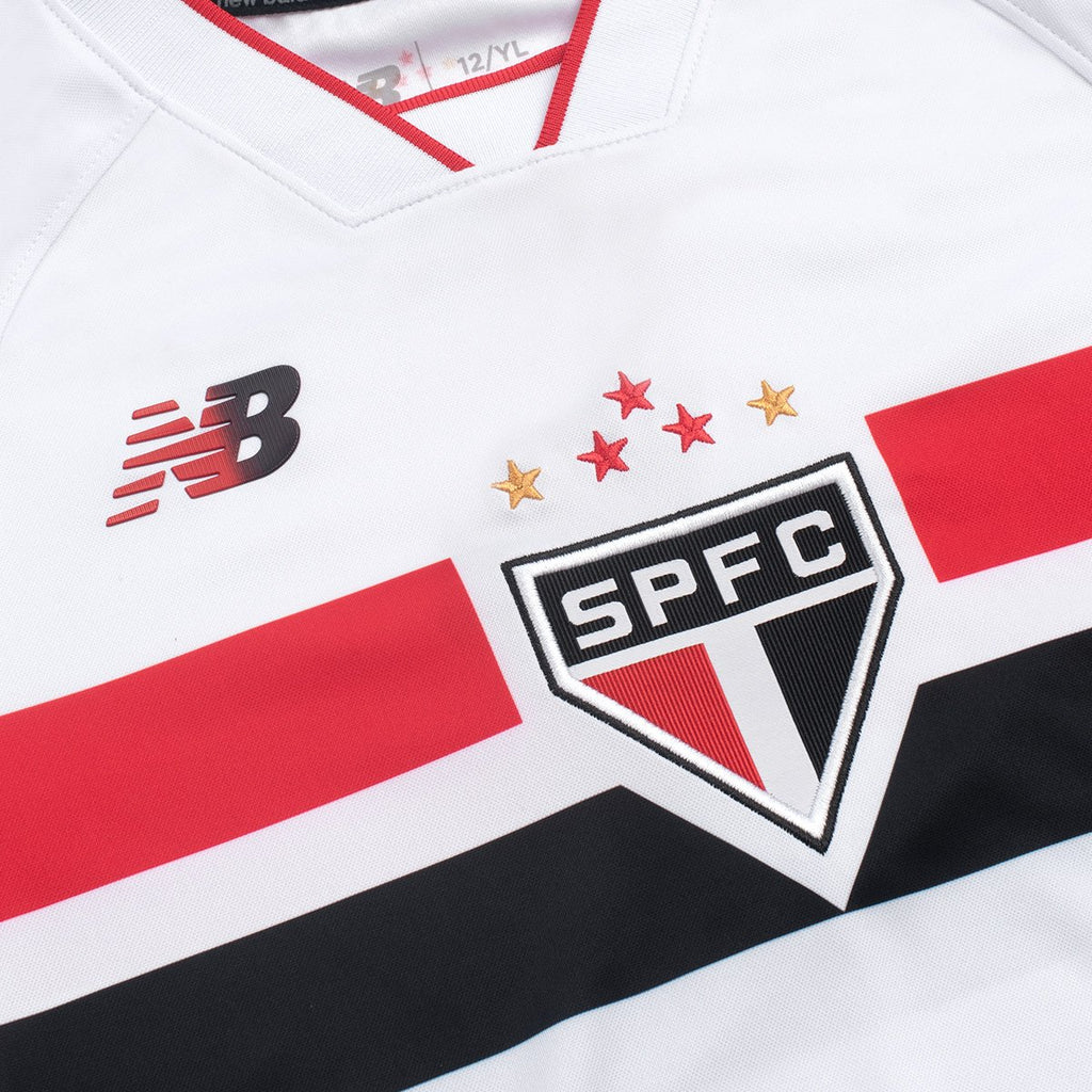 Camisa São Paulo I 26/27 Infantil New Balance Torcedor