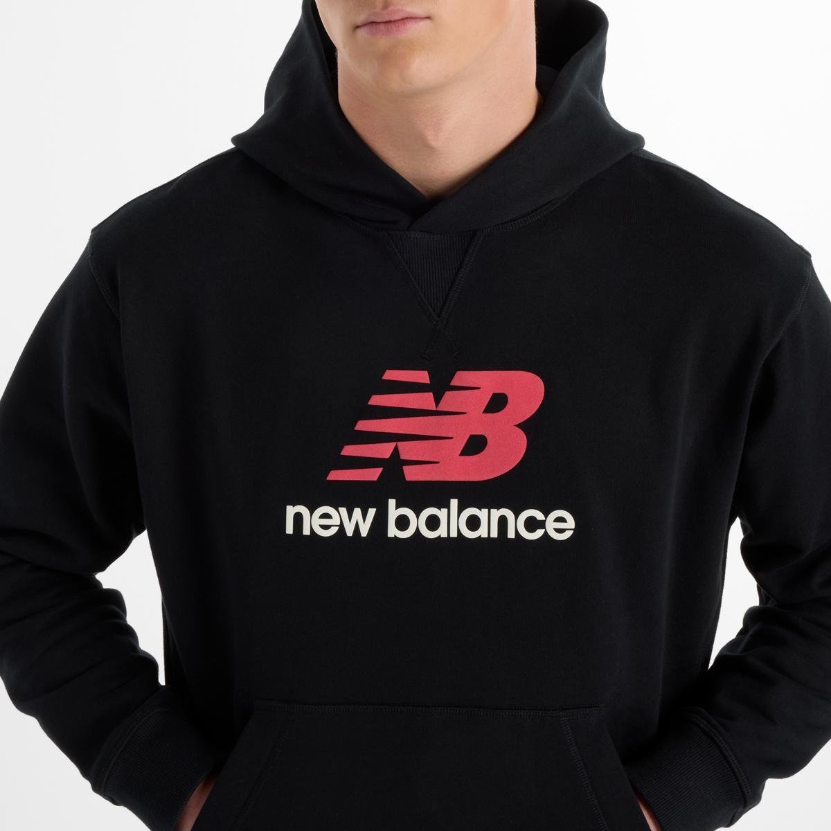 New Balance Athletics Logo Casaco com Capuz Masculino