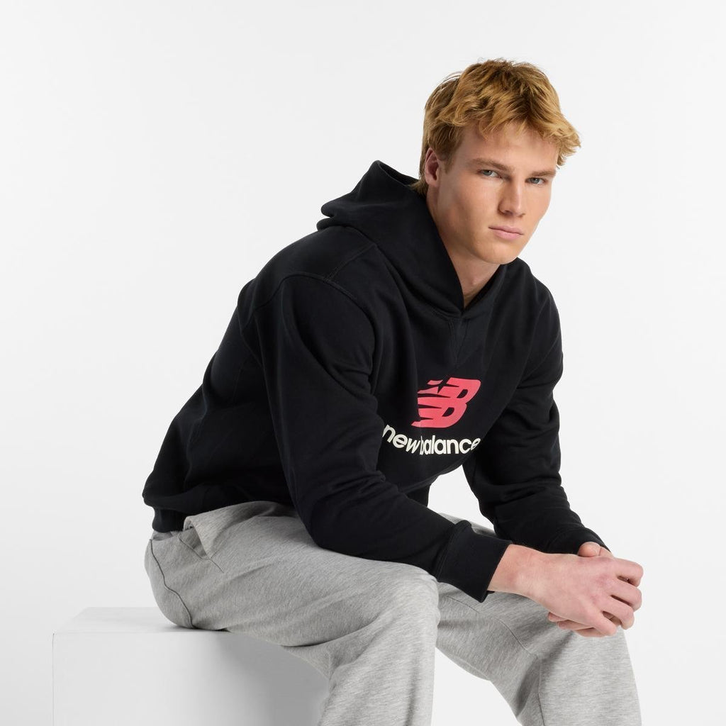 New Balance Athletics Logo Casaco com Capuz Masculino