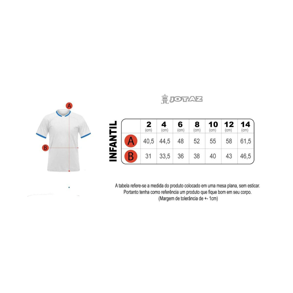 Jotaz São Paulo Voadora Camiseta Infantil Masculina