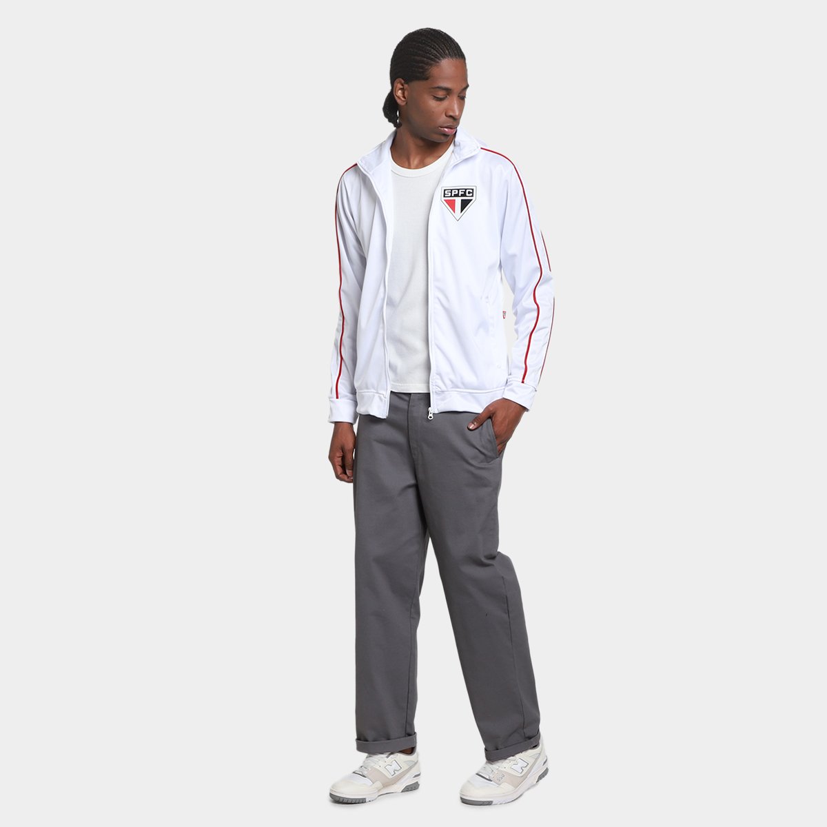 Surf Center São Paulo Esportiva Império Tricolor Jaqueta Masculina