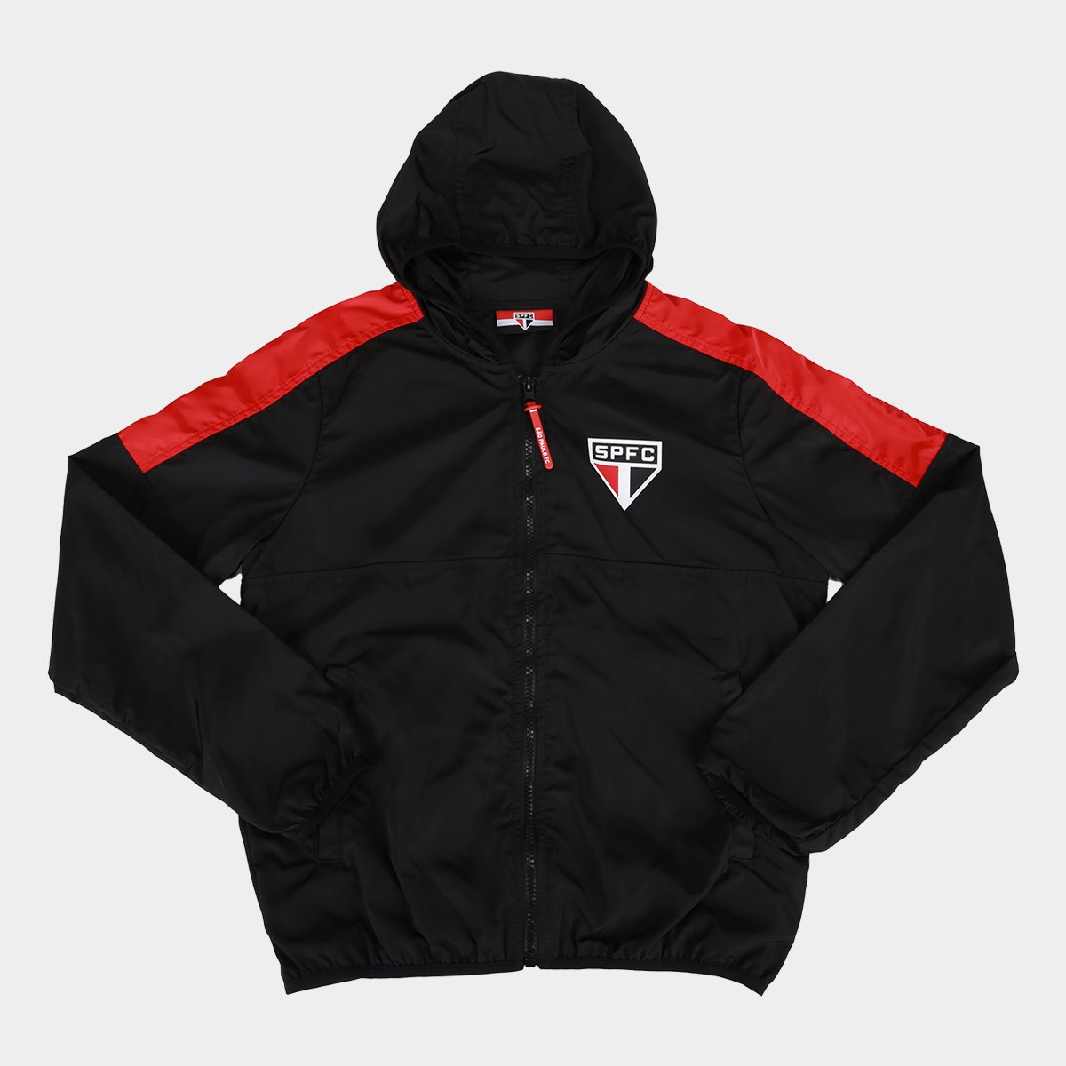 Jaqueta São Paulo Corta-Vento Orgulho Tricolor Infantil Surf Center Torcedor