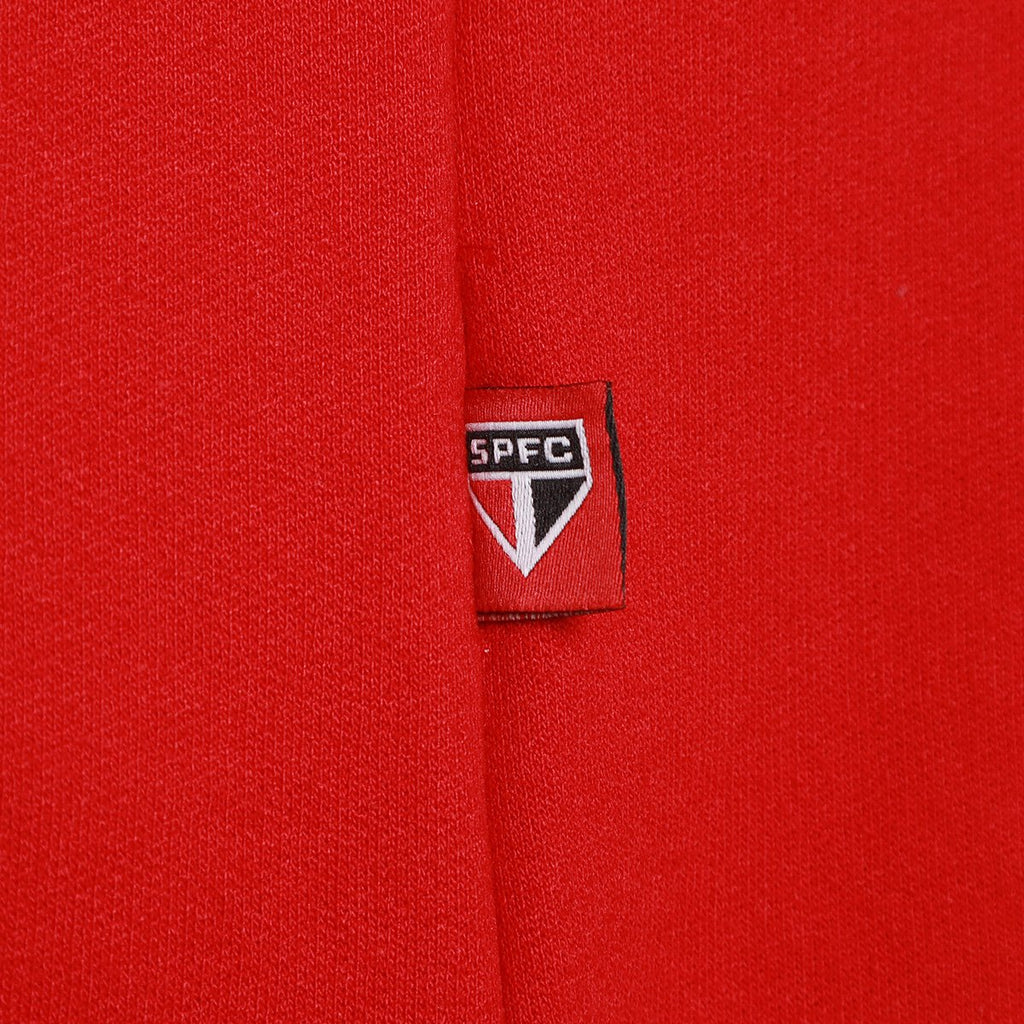 Surf Center São Paulo Tricolor com Capuz Moletom Feminino