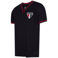 Camisa São Paulo Retrô Vintage Preta Masculina Retrôgol