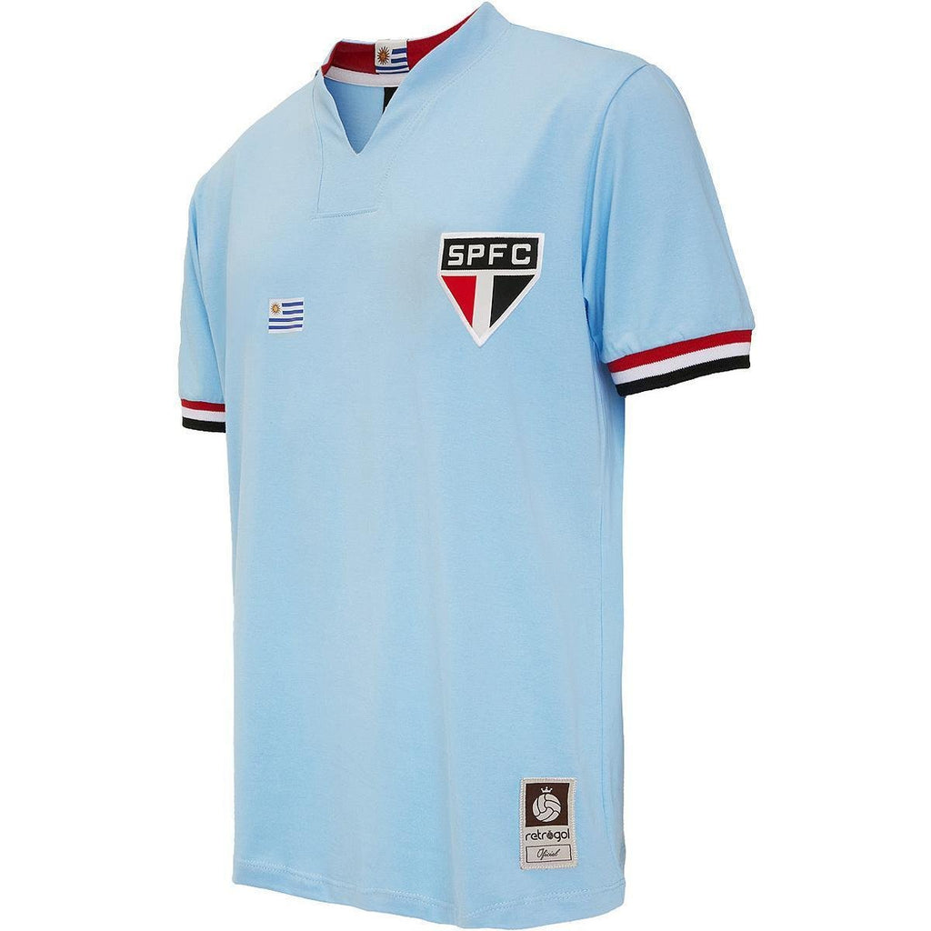 Camisa São Paulo Retrô Uruguai nº 2 Masculina Retrôgol